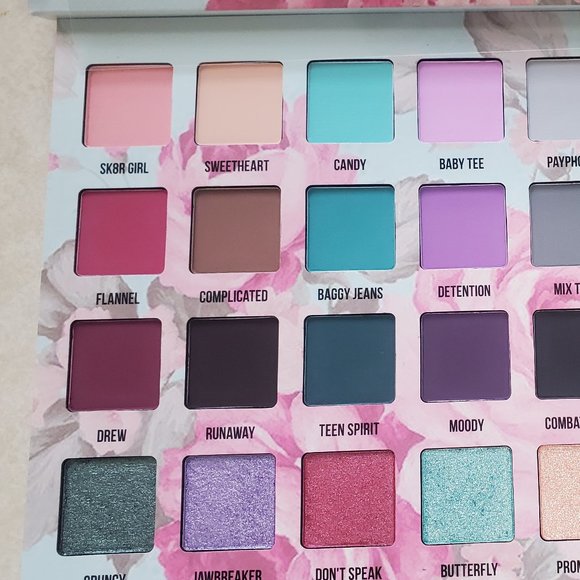 Indie Brand BLEND BUNNY COSMETICS Sugar and Grunge eyeshadow palette - Picture 2 of 8